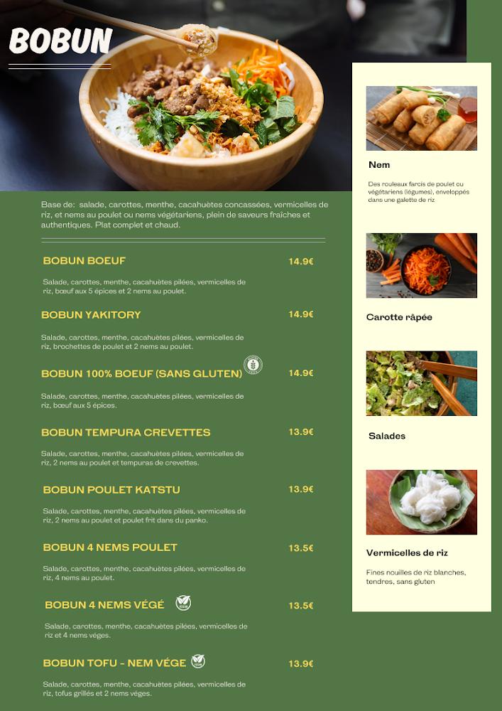 KINOMAI – Restaurant asiatique à Dijon - Menu Image 3